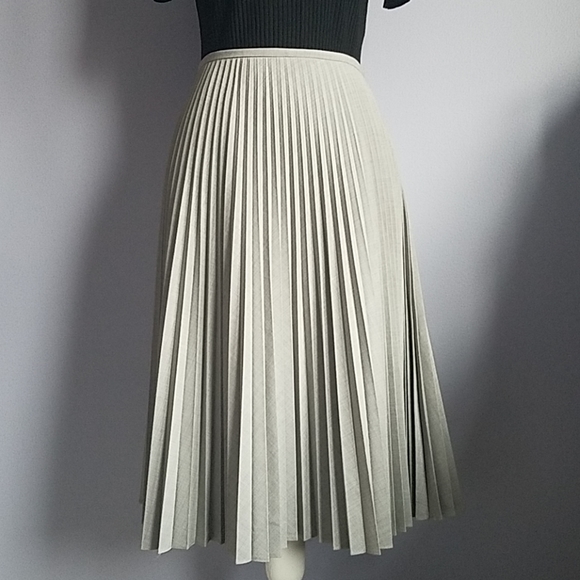 Anne Klein Dresses & Skirts - Anne Klein Pleated A-line Skirt